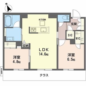 シャーメゾン　ワイズベル 0102号室