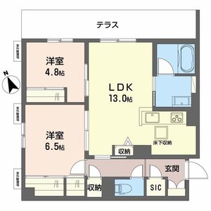 シャーメゾン　ワイズベル 0103号室