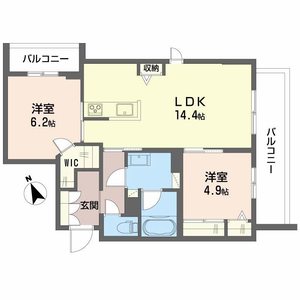 シャーメゾン　ワイズベル 0205号室