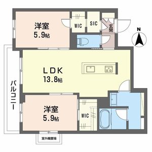 シャーメゾンケーツー 0302号室