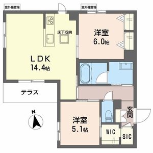 プレミアス鳳Ⅱ 0102号室