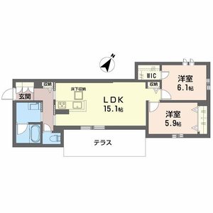 シャーメゾン　リアン 0102号室