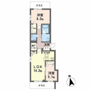 シャーメゾンプルミエ甲東園 0102号室