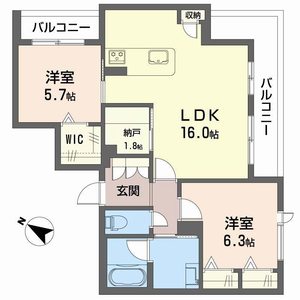 コティマヒルズ生駒 0201号室