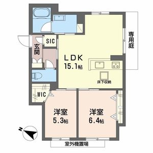 フクジュエール 0102号室