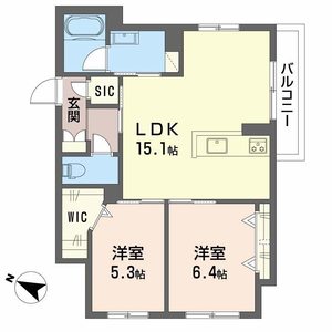 フクジュエール 0202号室