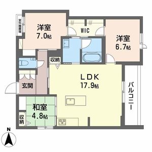 シャーメゾン北田辺 0402号室