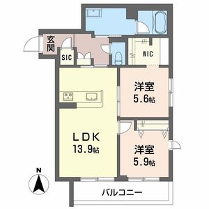 メゾン　エディアン　新金岡 0202号室