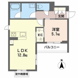 シャーメゾン　ロッシュ　ル　ポン　Ⅱ0301号室_間取り画像