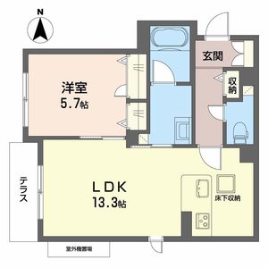 シャーメゾン下鴨 0101号室