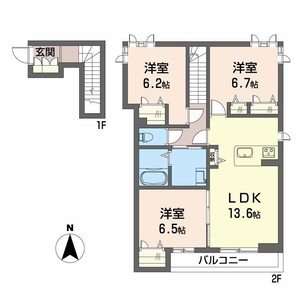 ディモーラＡ 0201号室