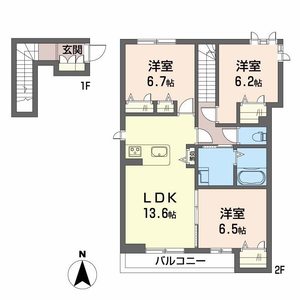 ディモーラＡ 0203号室
