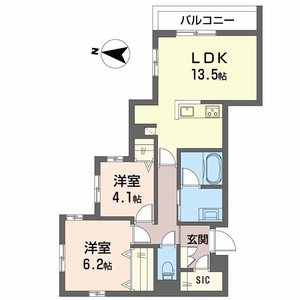 シャーメゾン　碩 0201号室