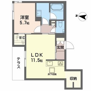 ＳｈａＭａｉｓｏｎ　Ｇａｒｄｅｎｓ　旭が丘Ⅱ 0103号室