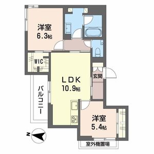 ＳｈａＭａｉｓｏｎ　Ｇａｒｄｅｎｓ　旭が丘Ⅱ 0303号室