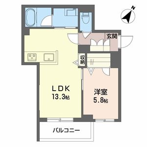 サンヴィアンテ長尾Ⅱ 0201号室