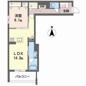 シャーメゾン　ソルコート　上中条 0201号室