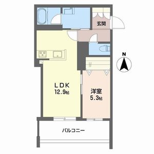 シャーメゾン　ソルコート　上中条 0205号室