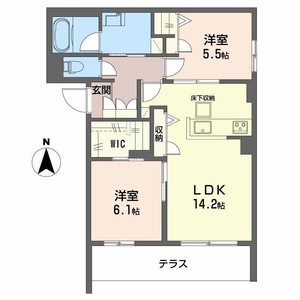 シャーメゾン　ソルコート　上中条 0103号室