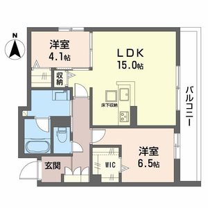 シャーメゾン　ベル　プレジール 0102号室