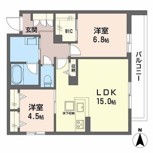 シャーメゾン　ベル　プレジール 0103号室