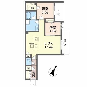 ハムステッドアレー 0102号室