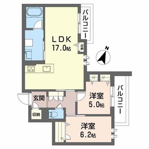 ハムステッドアレー 0203号室