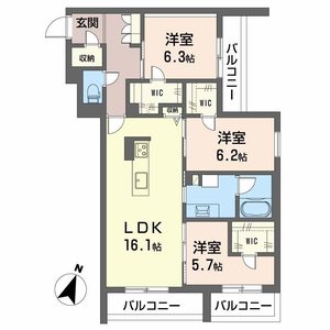 ハムステッドアレー 0205号室