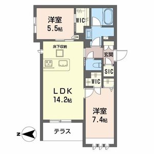 シャーメゾン　ブラン　ノア 0101号室