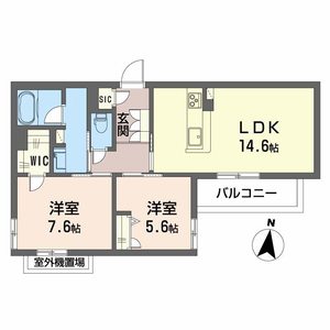 シャーメゾン　バードヒルズ 0202号室