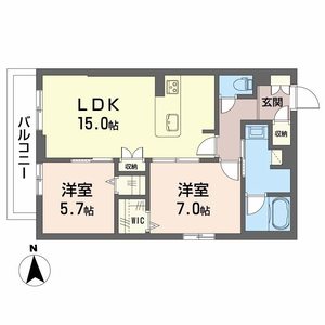 シャーメゾン　光悠新町 0201号室