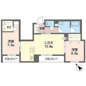 シャーメゾン　ルポア 0203号室
