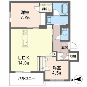 シャーメゾン　フルリール 0201号室