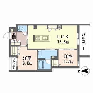 シャーメゾン　フルリール 0203号室