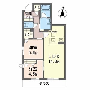 シャーメゾン　ラト　ファミリア 0102号室