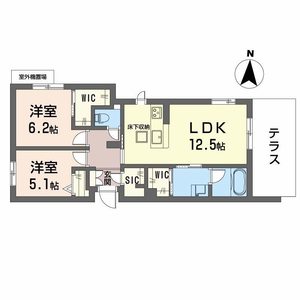 シャーメゾン　ラト　ファミリア 0105号室