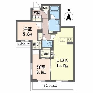 シャーメゾン　ラト　ファミリア 0202号室