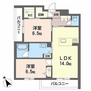 新清館Ⅲ 0203号室