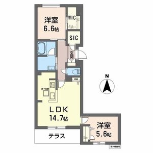 シャーメゾン　ウィステリア 0103号室
