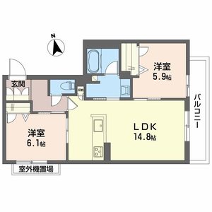 ラ　カーサ　和 0302号室