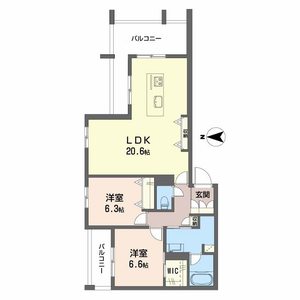 シャーメゾン　オークルート奈良 0303号室