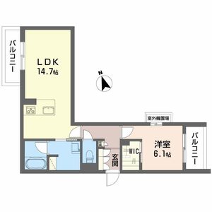 ラ　メゾン　大門 0201号室