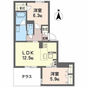 Ｆａｍｉｌｉａｒ　Ｏｇｏ 0102号室