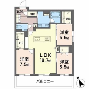 クレイエール 0201号室