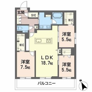 クレイエール 0301号室
