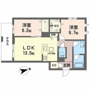 ＳｈａＭａｉｓｏｎ　Ｇｒｅｅｎａｇｅ　日野町 0103号室