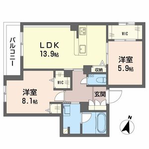 シャーメゾングランデール御影 0303号室