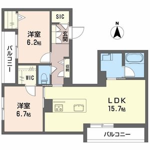 シャーメゾン西大寺南 0401号室