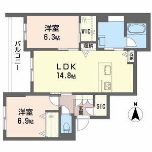 シャーメゾン西大寺南 0402号室