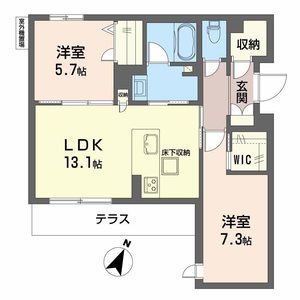 シャーメゾン　ラヴィ 0102号室